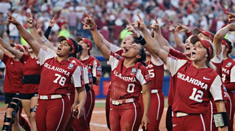 Oklahoma sooner softball - When it was over Thursday night in Oklahoma City, 3-1 to finish off Florida State, the Sooners led the nation in scoring with 501 runs, or 82 more than anybody else. They led …
